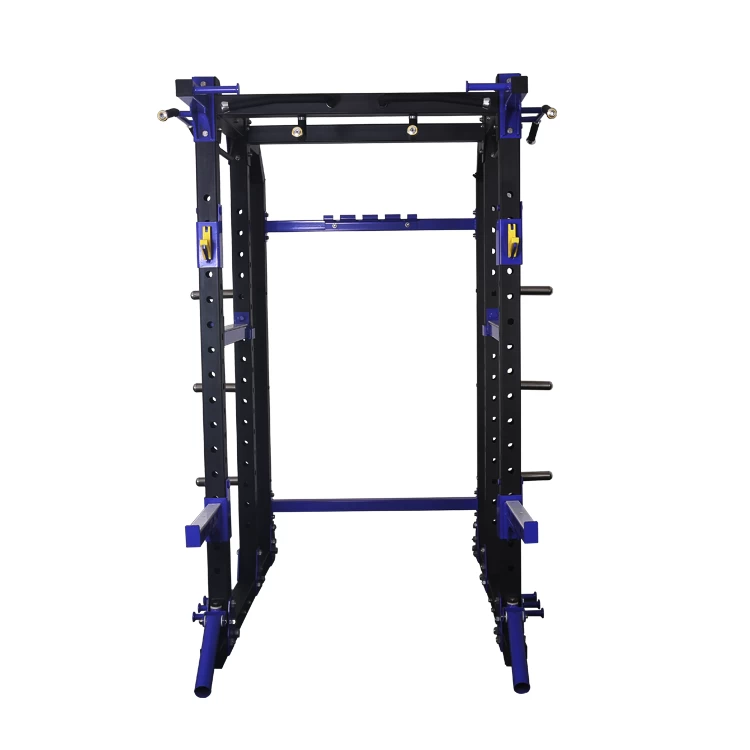 POWER SQUAT RACK CAGE STANDS CHIN UP DIPPING STATION