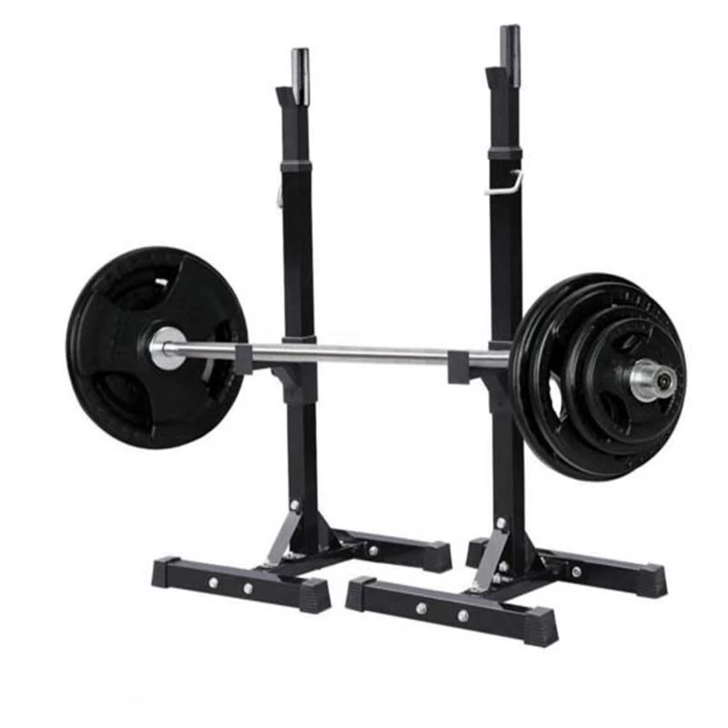 Portable Rack for Home Gym Exercise Fitness Workout Training Adjustable Standard Solid Sturdy Steel Squat Stands