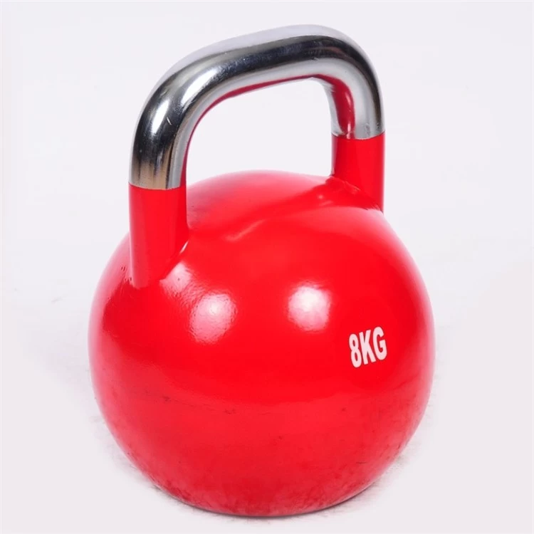 Pro grade colorful high performance men and women use steel competition kettlebell