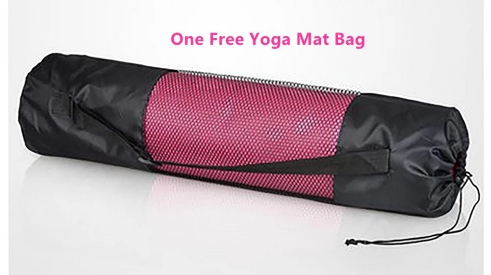 TPE Yoga Mat Lightweight Eco friendly High Density Professional Non Slip for Workout Fitness and Pilates