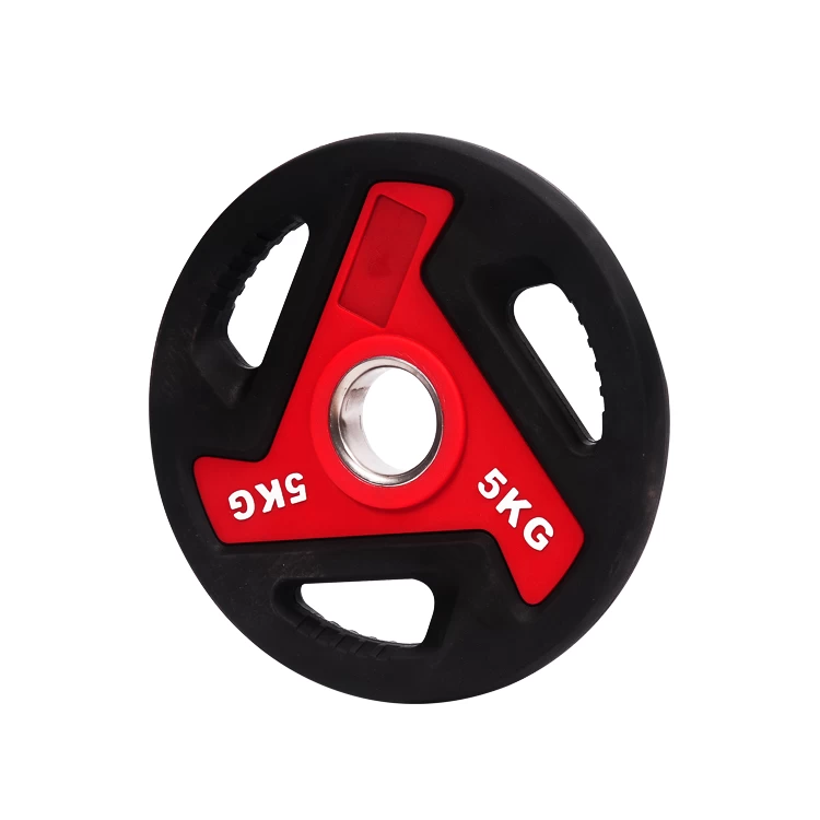 Wholesale Tri-grips bumper rubber weight plate