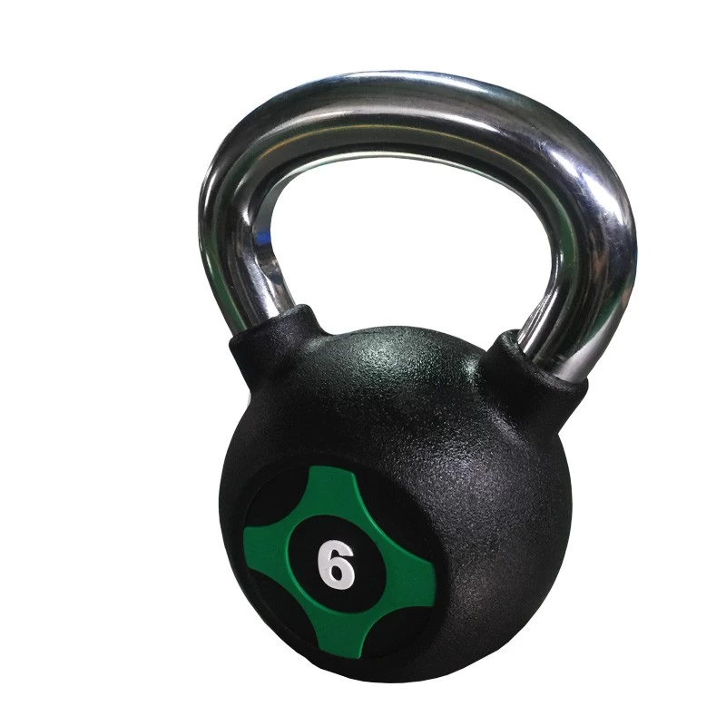 china fitness equipment Manufacturer wholesale pu urethane coated competition kettlebell supplier