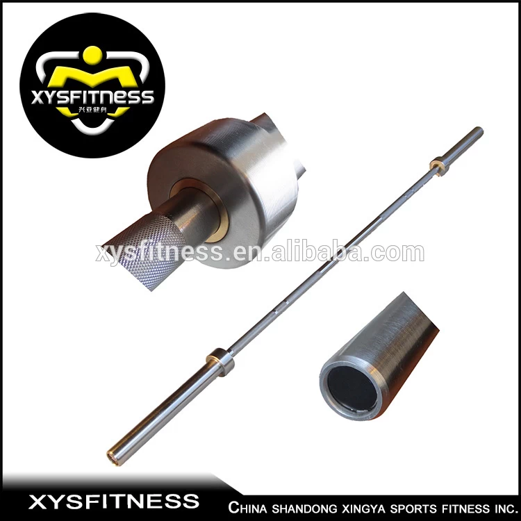 high quality durable silver professional barbell bar