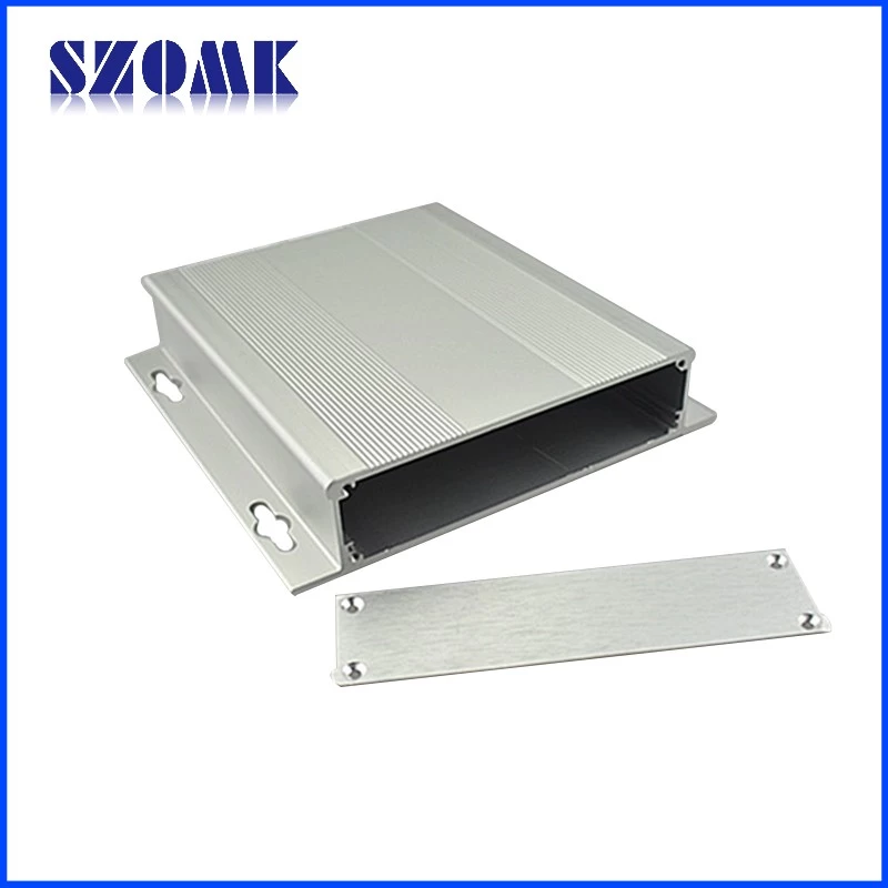 Scatola in alluminio estruso con dissipatore di calore scatole su misura  AK-C-A28: 28x132x Casuale