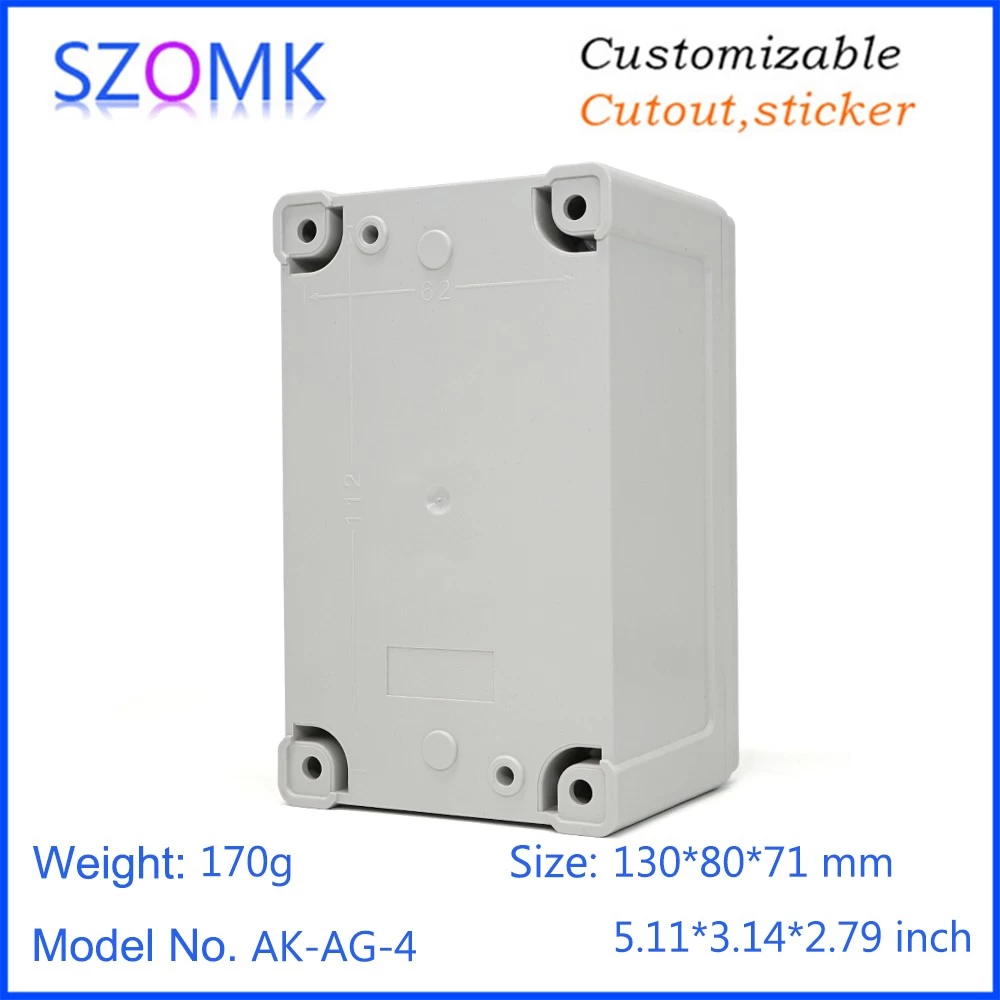 szomk IP65 étanche boîte en plastique abs boîtier en plastique électronique  boîte de jonction
