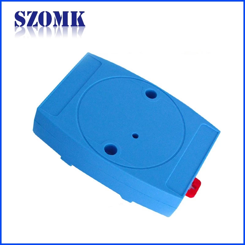 100*70*25mm szomk blue plastic din rail box AK-DR-12
