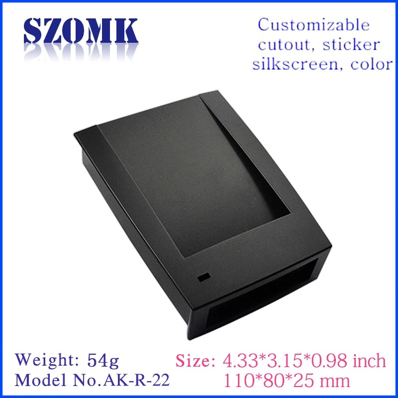 110*80*25mm SZOMK outdoor plastic electrical enclosure,home system casing box,electrical card reader sensor control box/AK-R-22