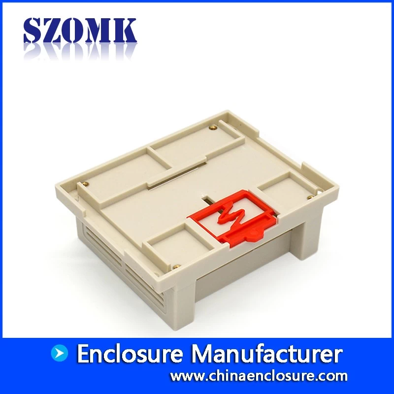 Plastic Din rail enclosures for electronic project with 115*90*40mm AK-P-01