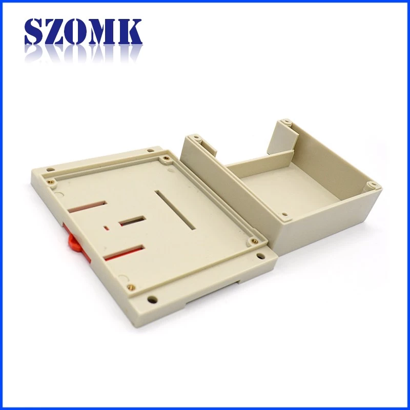 115*90*40mm SZOMK Electronic Products Din Rail Box Plastic Enclosure/AK-P-02a