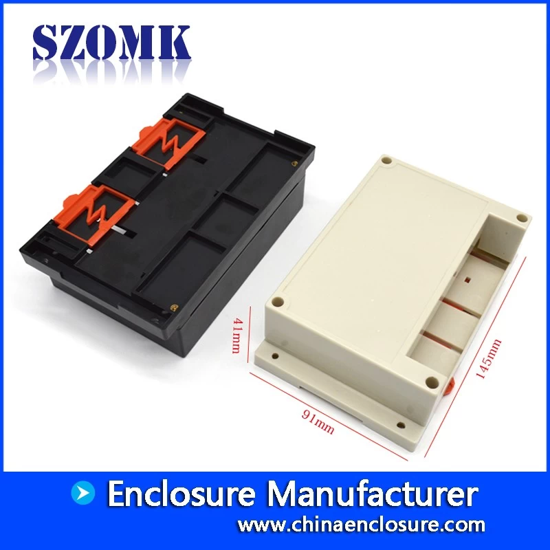 118x78x24mm Hot selling ABS Plastic Din Rail Enclosure from SZOMK/AK-P-07