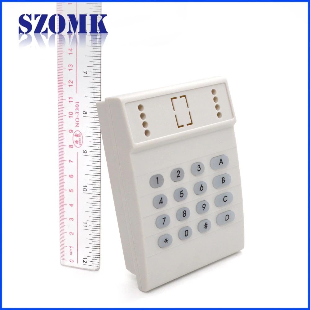 125 x 90 x 37 mm Control de acceso Lector de plástico RFID con suministro de botón