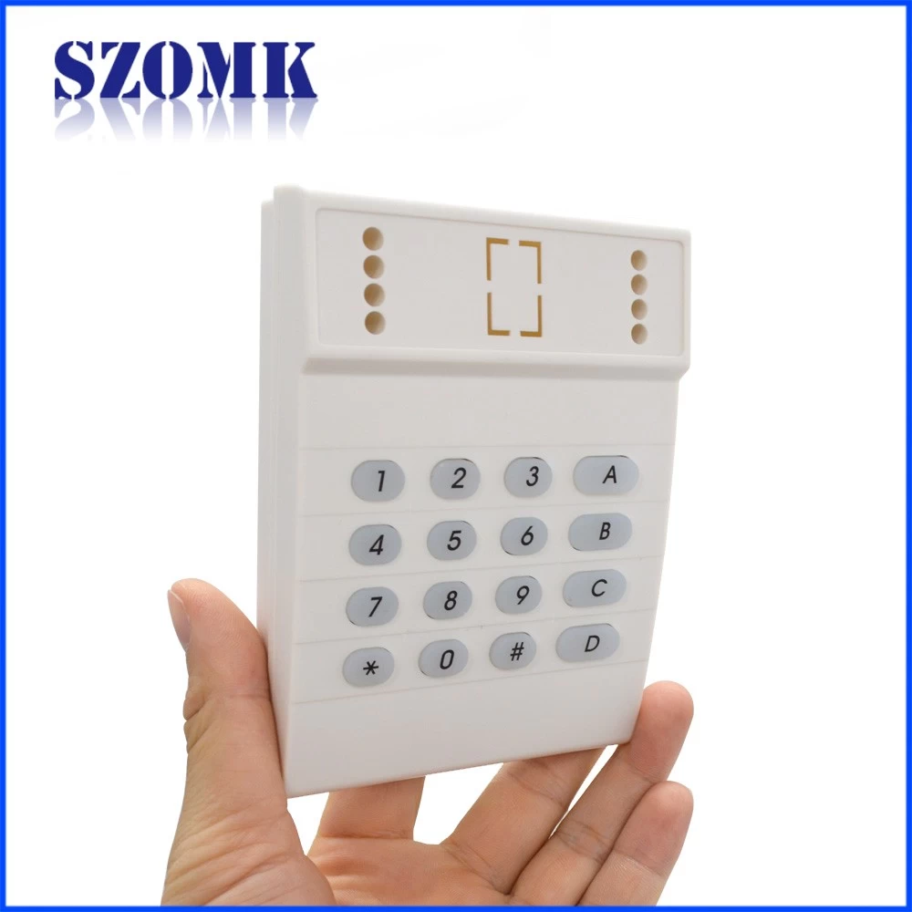 125 X 90 X 37 mm access control RFID reader plastic enclosure with button supply