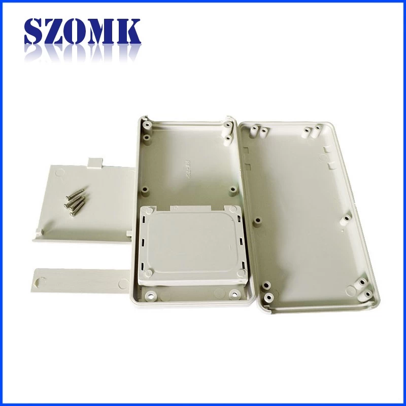 135*70*25mm industrial plastic handheld enclosure for 3AA battery custom plastic electronic case