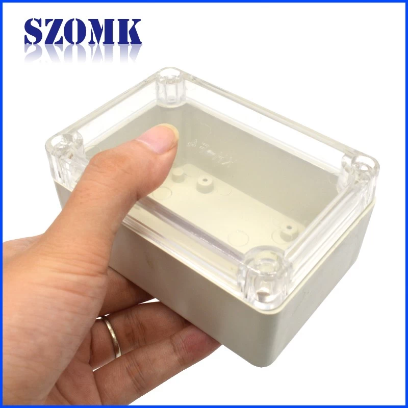 138*68*50mm Waterproof Plastic SZOMK Transparent Clear Cover Electronics Controller Box /AK-B-FT4