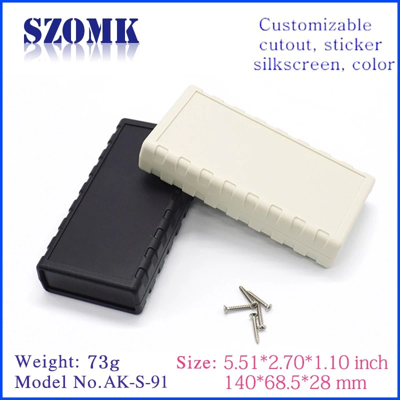 140*68.5*28mm Custom standard plastic enclosures eletcrical junction box manufacturers/AK-S-91