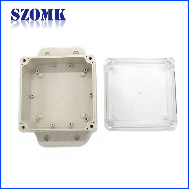168*120*56mm IP68 Transparent Cover Waterproof Plastic Enclosure Wall Mounting Enclosure Junction Housing Case Box/AK10011-A2