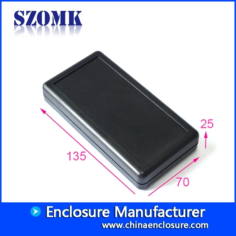 2 x AA battery hot selling electronic plastic enclosure plastic handheld electronic junction enclosure