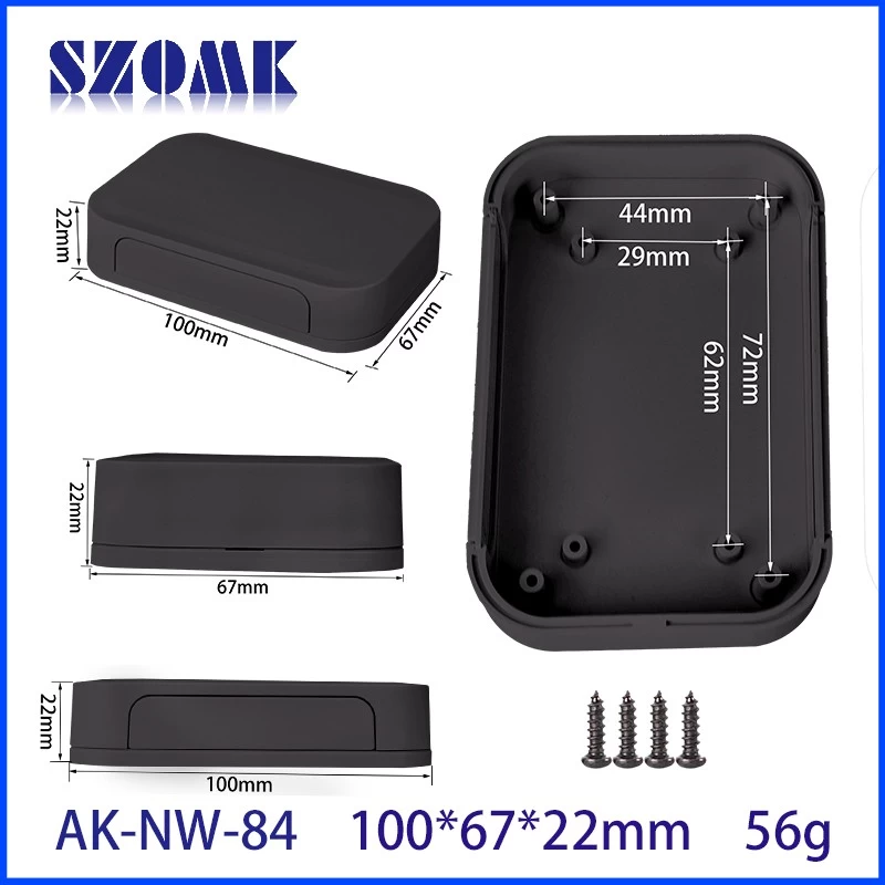 2022 new style Plastic Network Enclosure Electrical Wifi Router Casing Box AK-NW-84 100*67*22