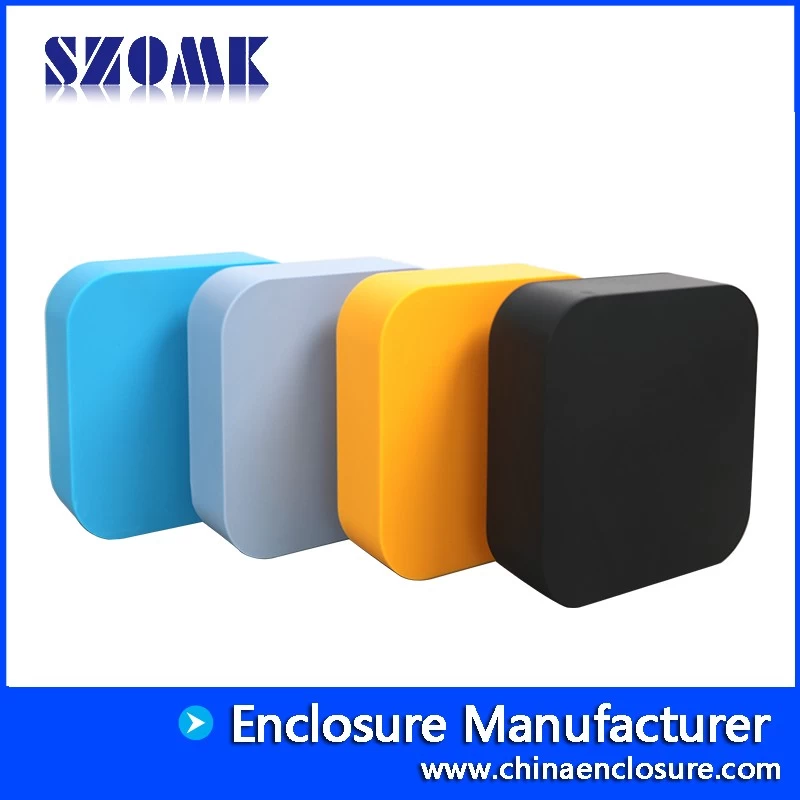 2022 new type plastic router enclosure IOT square housing for smart home AK-NW-86 98*98*32