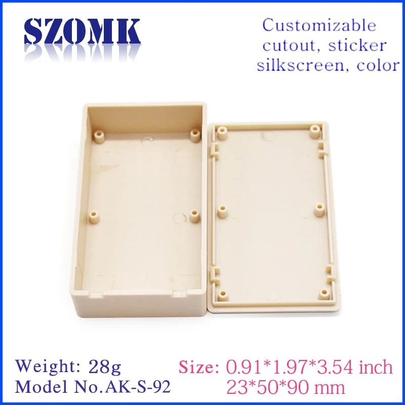 23*50*90mm Standard electronics plastic electrical junction instrument case box/AK-S-92