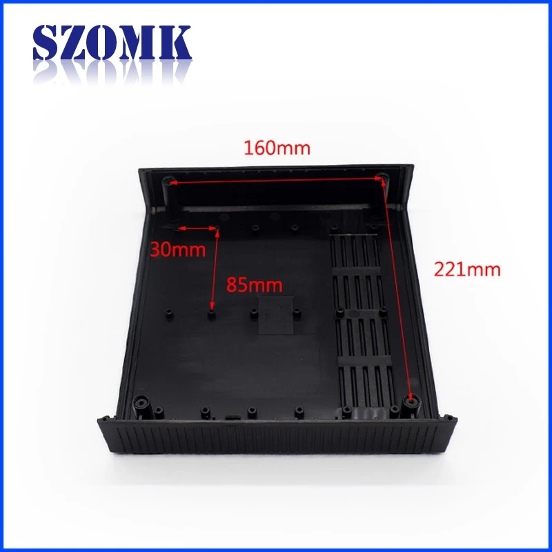 230*210*86mm SZOMK Electronics Plastic Desktop Project Case ABS Enclosure Box Plastic Electronic Instrument case Box/AK-D-09
