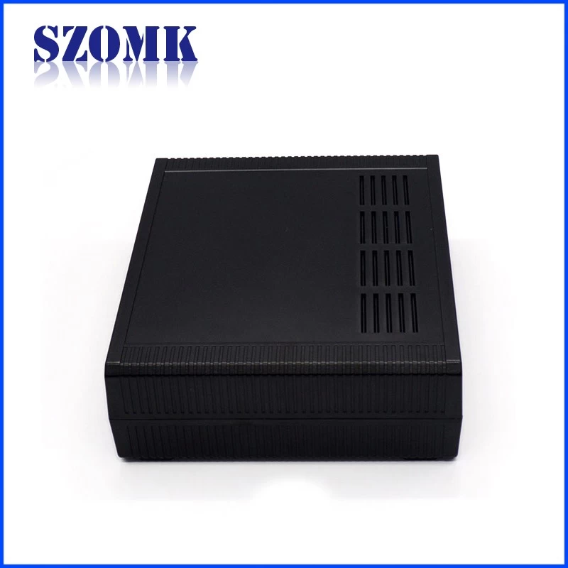 260*220*80mm Hot Selling Desktop Plastic Enclosure Electrical Housing Case For Power Supply ABS Equipment Enclosure By SZOMK/ AK-D-10