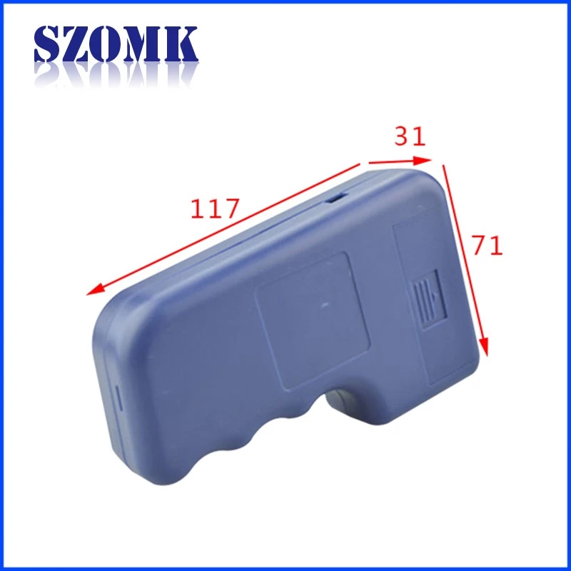 2AAA battery holder plastic enclosure 117*71*31mm electronics handheld enclosure, hot selling abs plastic boxes