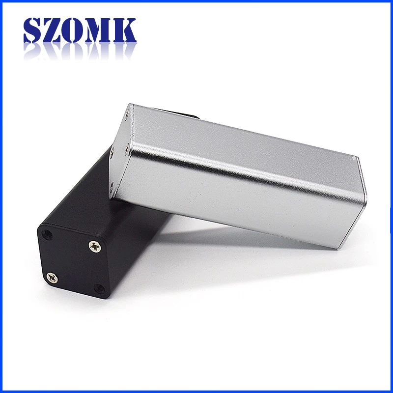 32*32*100 high quality small custom handheld electronic pcb aluminum casing heat sink extrusion enclosure