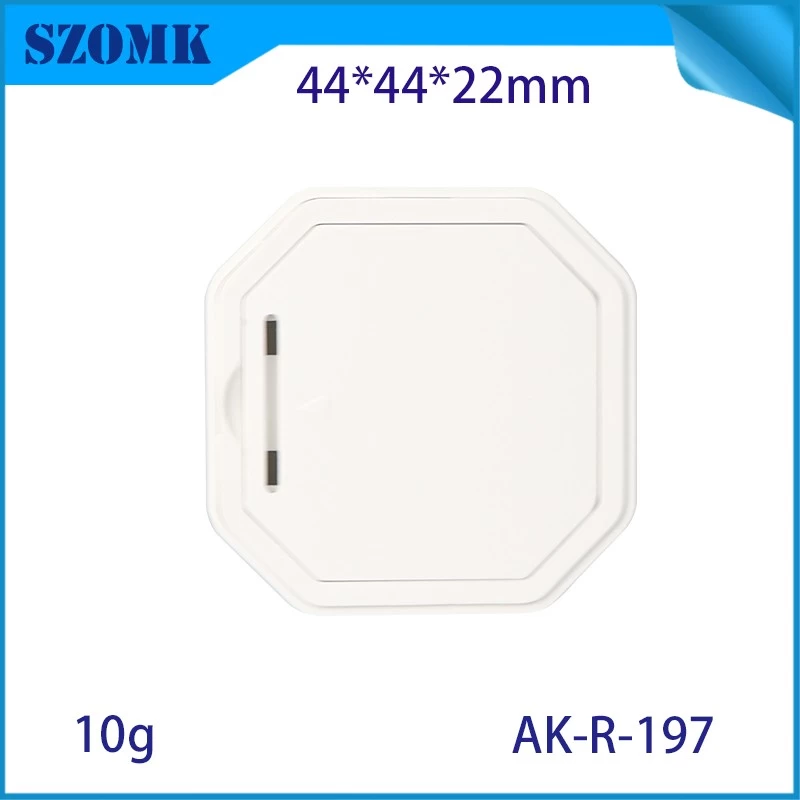 44*44*22mm Smarthome enclosures switch controller housing infrared intelligent sensor light sensing housing  AK-R-197
