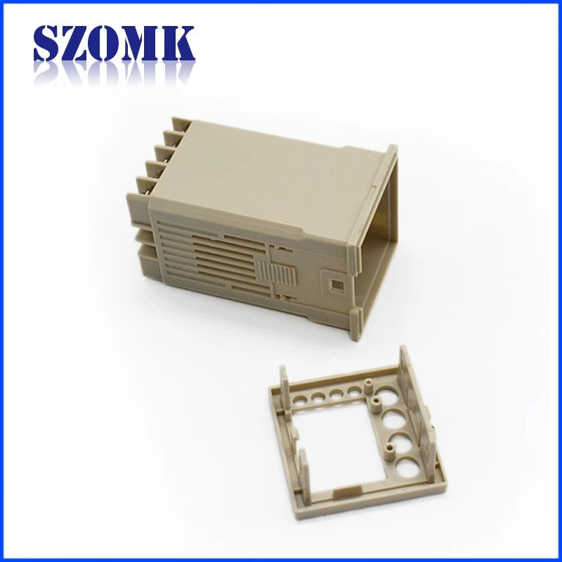 47*47*85mm industrial plastic din rail electronic junction enclosure form szomk