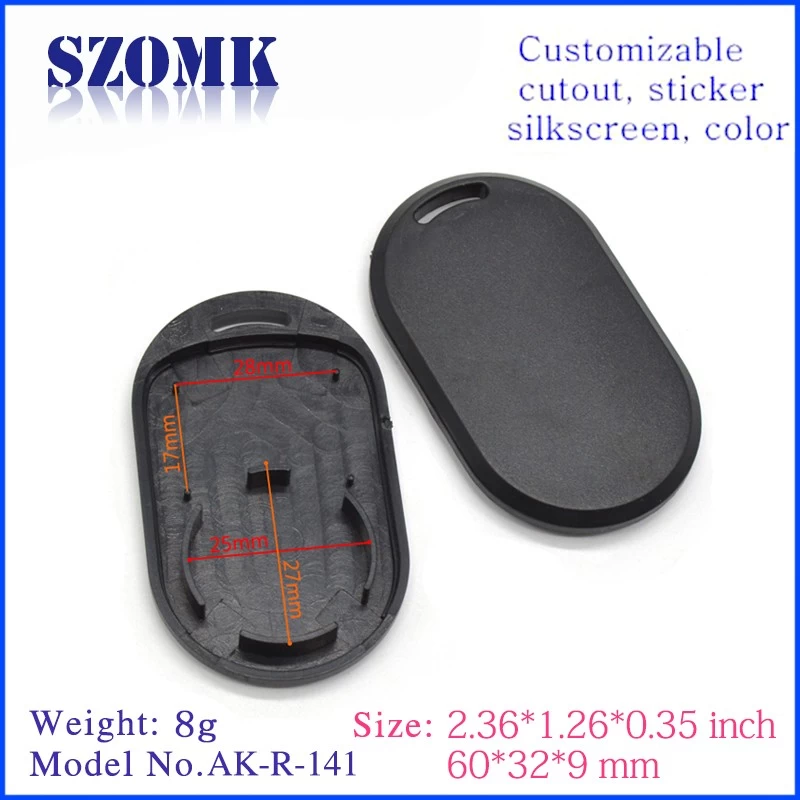 60*32*9mm hot sales plastic access control enclosure sensor casing AK-R-141