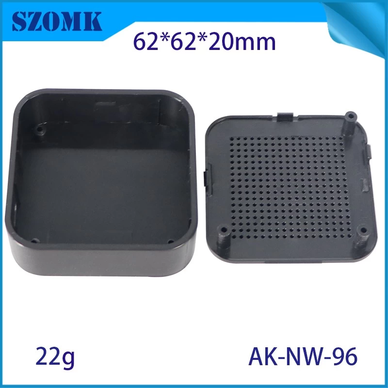 62*62*20mm t/h بوابة المستشعر عبوات بلاستيكية AP اللاسلكي توجيه الإسكان 5G Mini Router WiFi Housing AK-NW-96
