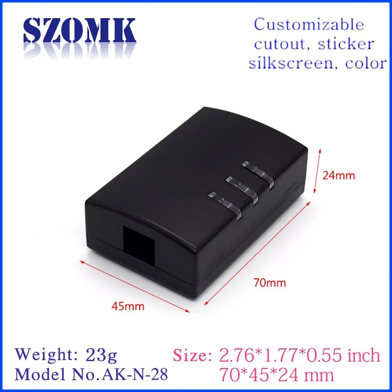 70x45x24mm High Quality Plastic Junction Enclosure from SZOMK/ AK-N-28