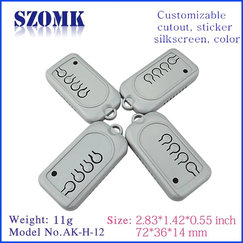72*36*14mm Small Plastic Handheld Enclosure Boxes Junction Electrical Connector/AK-H-12