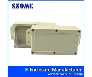 ABS Ip68 waterproof plastic enclosure outdoor electrical junction box AK10002-A2, 200*94*45mm