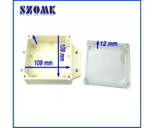 ABS Plastic Waterproof Enclosure for PCB board, AK10001-A1, 120*168*55mm