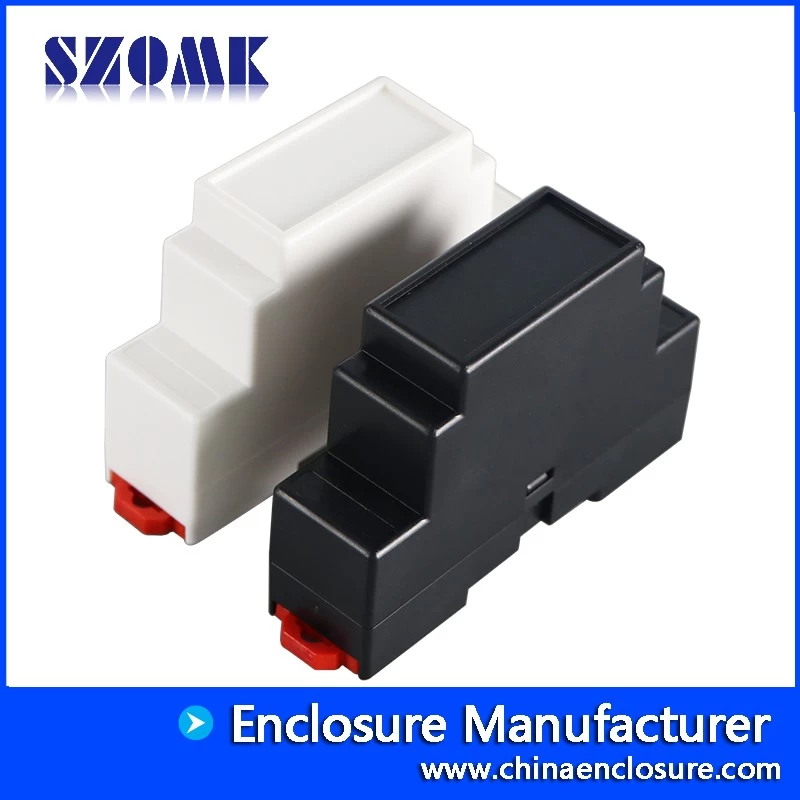 China ABS Plasticl Din Rail Electrical Enclosure  Instrument Housing for Pcb Design AK-DR-88A manufacturer