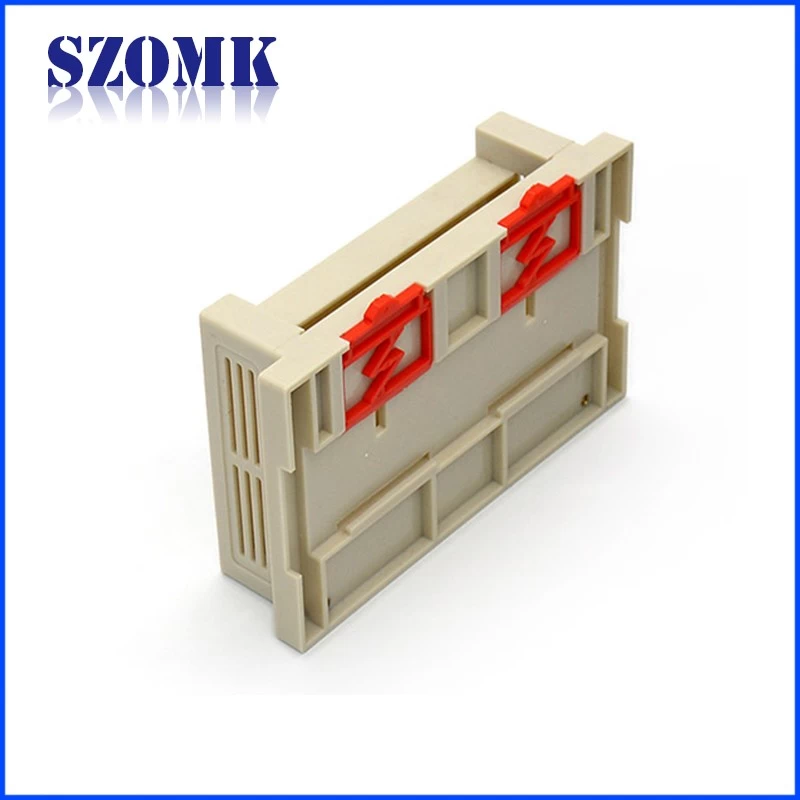 ABS plastic din rail box for electronic project with 145X90X40mm from szomk  AK-P-06