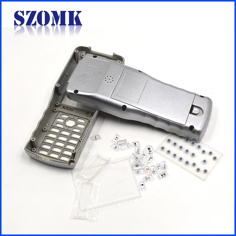 handheld plastic enclosure with keypad szomk instrument plastic box AK-H-62