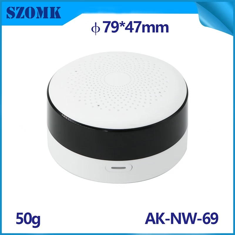 AK-NW-69   Plastic WIFI Infrared enclosure smart home IoT enclosure