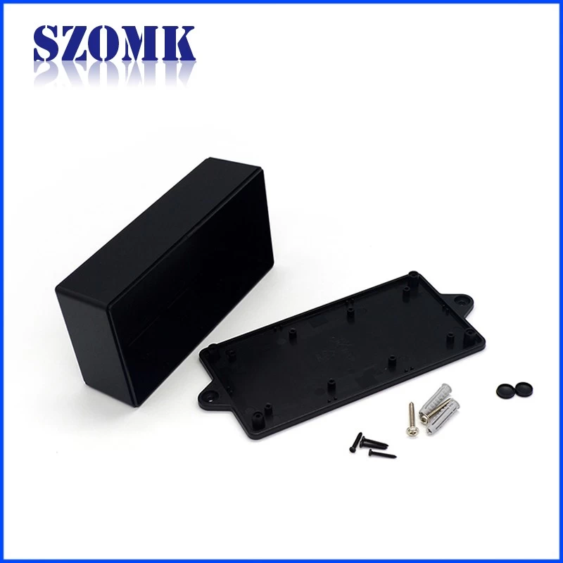 AK-W-08 plstic enclosure for DIY plastic DIY controller shell abs material plastic pcb enclosure for electronics junction box case connector abs housing