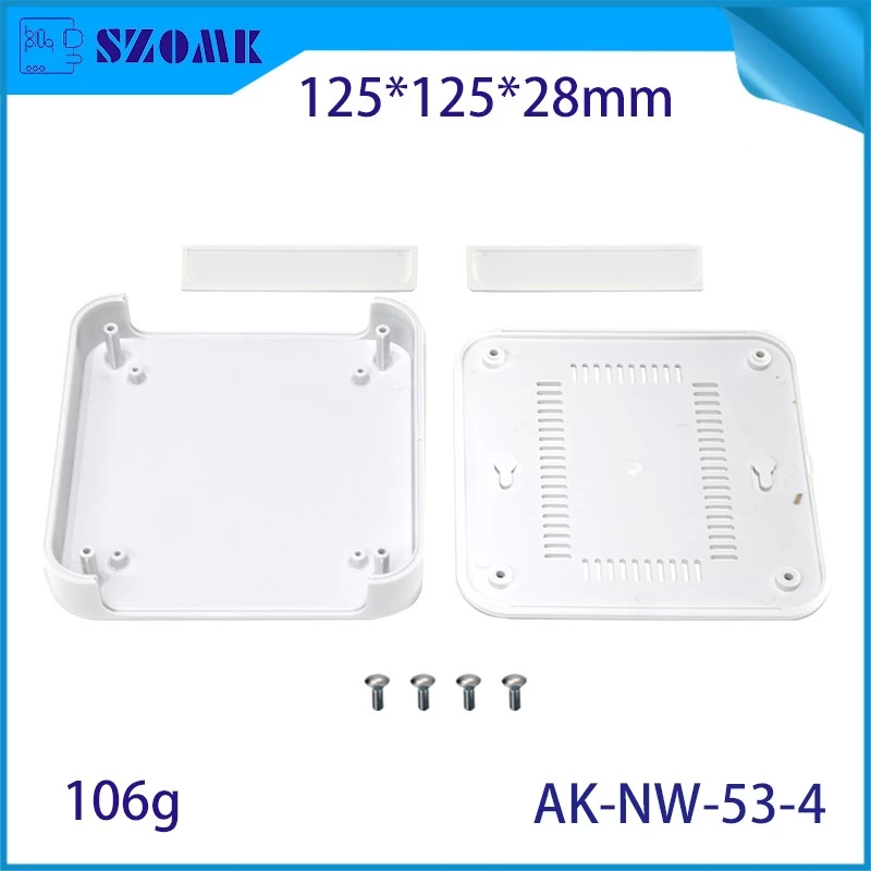 Abs Plastic Network Enclosure Project Box PF Series AK-NW-53-4