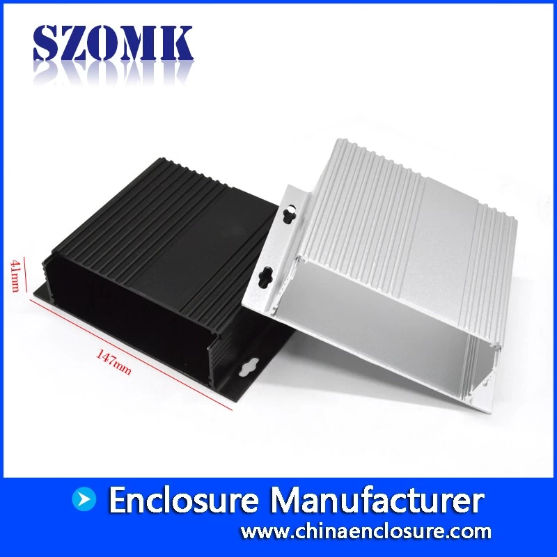 Anodizing Extruded Electrical Enclosure Aluminum PCB Box Junction Housing