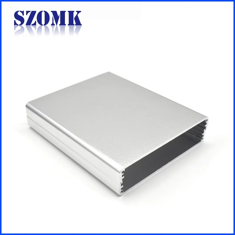 Beautiful small extruded aluminum enclosure boxes for amplifier AK-C-C75 25*63*73mm