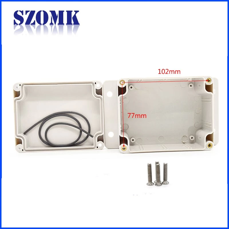 Best Price Waterproof ABS Plastic Electronic Enclosure Project Box Black 160*90*60 mm Electrical Connector k27-2