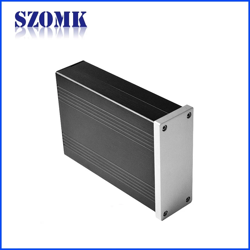 Best heatsink Electronic Amplifier  Extruded Aluminum  Enclosures AK-C-C69 150 * 105 * 40mm