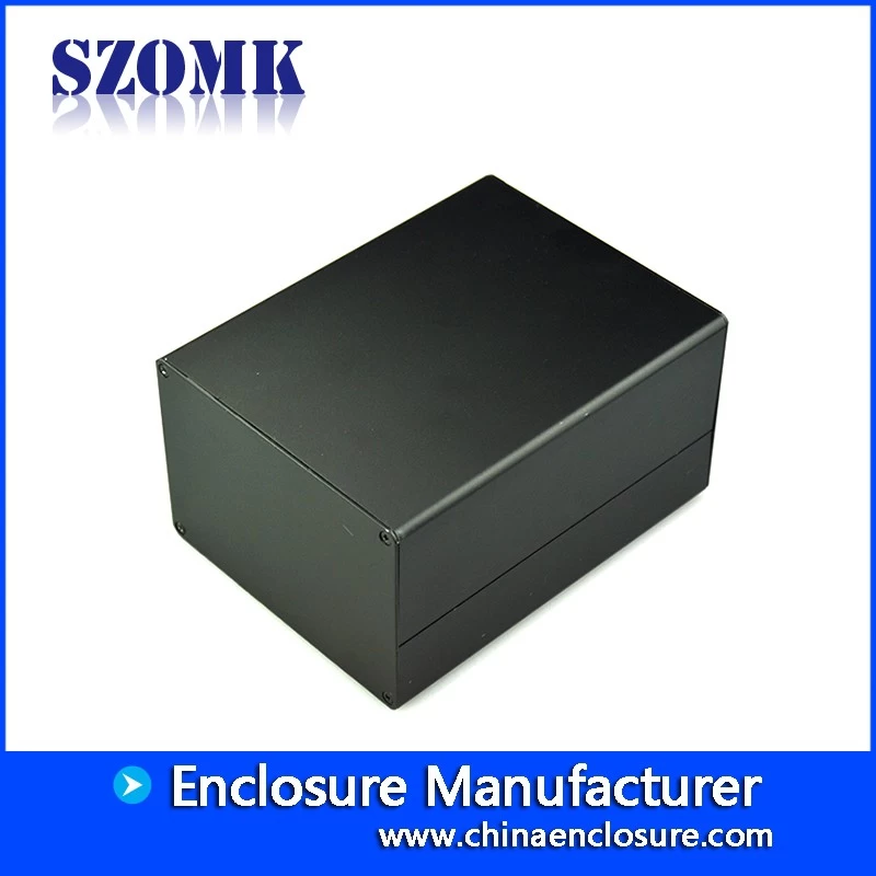Chine Black custom 83x120x155mm extruded aluminum enclosures AK-C-C36 fabricant