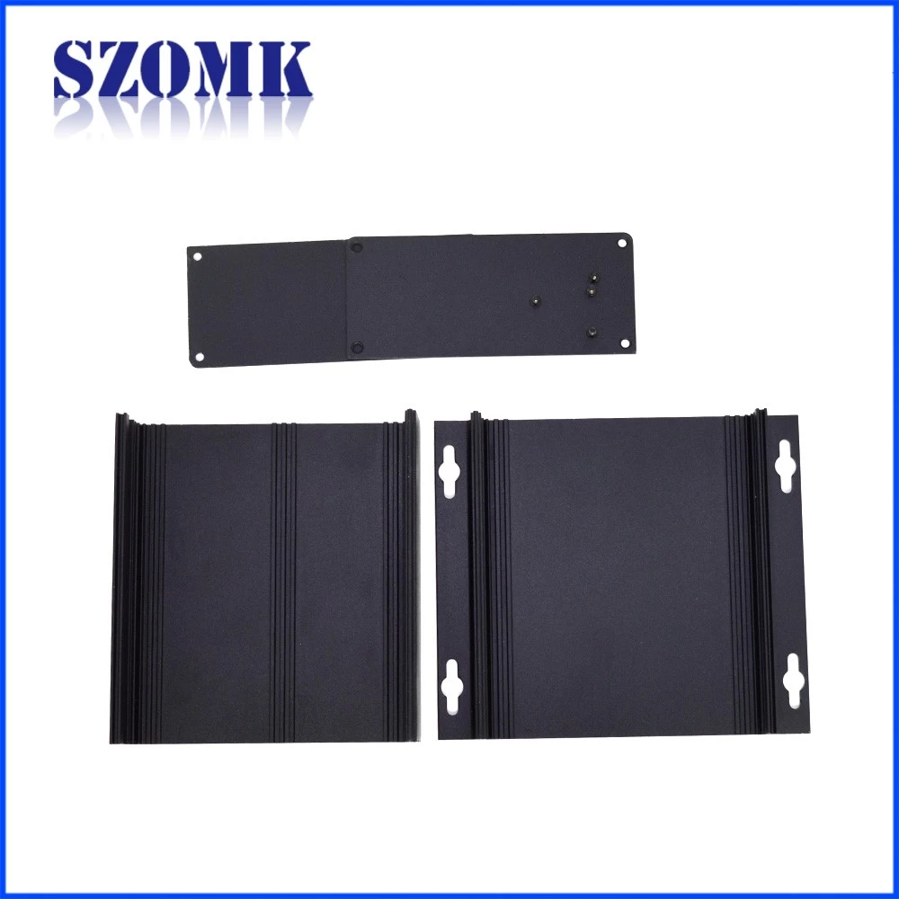 China Factory Aluminum Extrusion Housing PCB Instruments Meters Junction Box AK-C-A47a  130*150*52mm