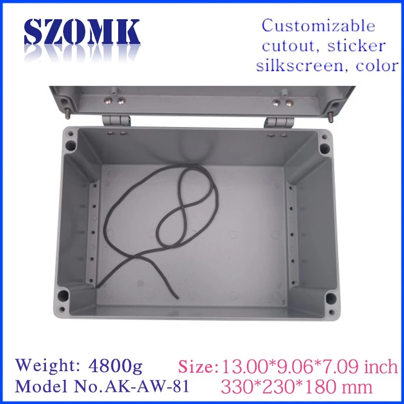China aluminum electronic box die cast aluminum enclosure/AK-AW-81