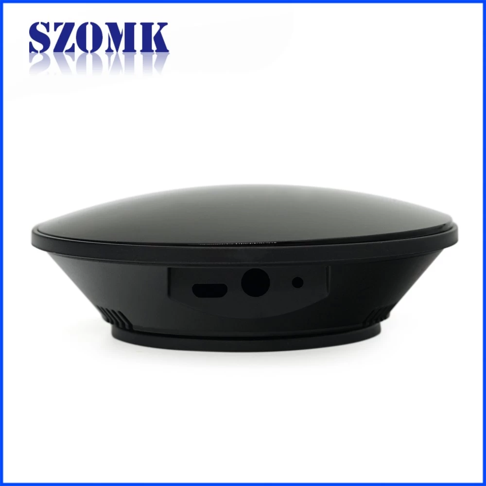 China electrical black abs smart home wireless wifi router plastic enclosure seller size 110*36